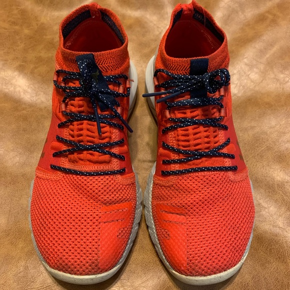 Under Armour Project Rock 2 Blood Orange Halo Grey (Women's) size 7.5 - Picture 3 of 8